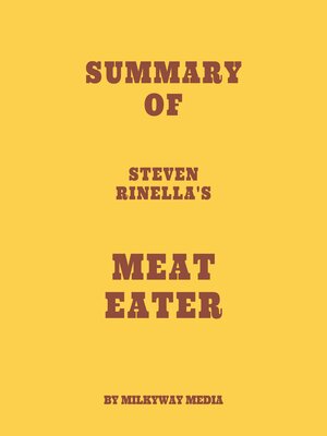 cover image of Summary of Steven Rinella's Meat Eater